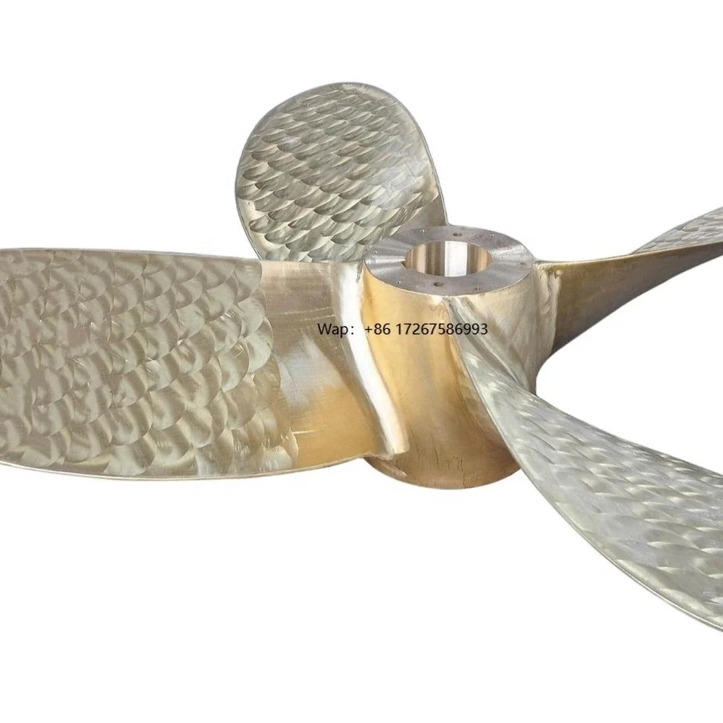 MARINE PROPELLER 3, 4, 5, 6 BLADES BRONZE CU1, CU2, CU3, CU4 STAINLESS STEEL MATERIAL for MARINE PROPULSION SYSTEM FISHING BOAT