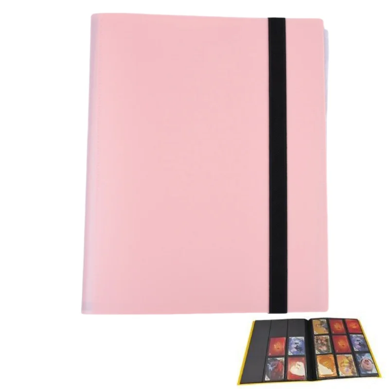 Premium multi-pocket trading card binder - biedt plaats aan 160/360/480 kaarten - duurzame PP-hoes - ideaal voor basketbal-, voetbal- en sportkaarten