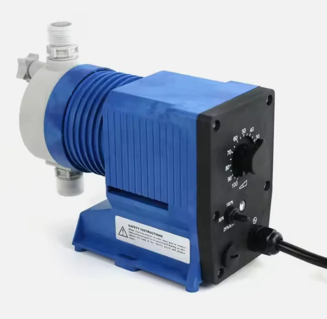 High Pressure injetion Digital Acid Chemical Liquid Chlorine Electronic Metering Pump 110v 8L3bar DOSING PUMP