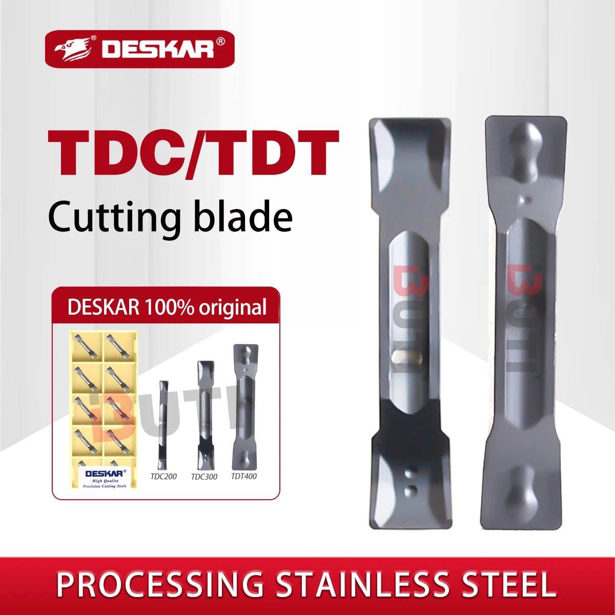 

DESKAR 100% оригинальные твердосплавные вставки для токарных станков с ЧПУ TDC200 TDC3 TDC4 TDT2 TDT3 TDT4 LF6018, лезвия для обработки канавок, инструменты для нержавеющей стали