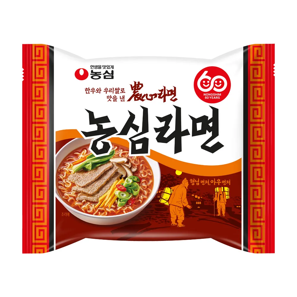 قضيب Nongshim Nmyeon ، قضيب g x 32