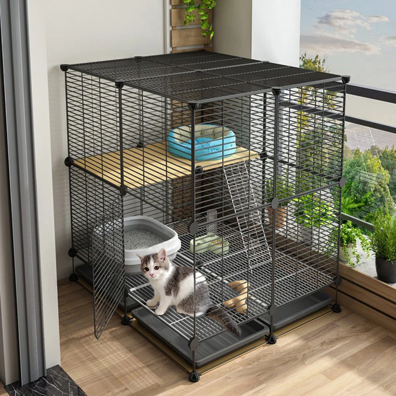 Cat cage home indoor villa super...