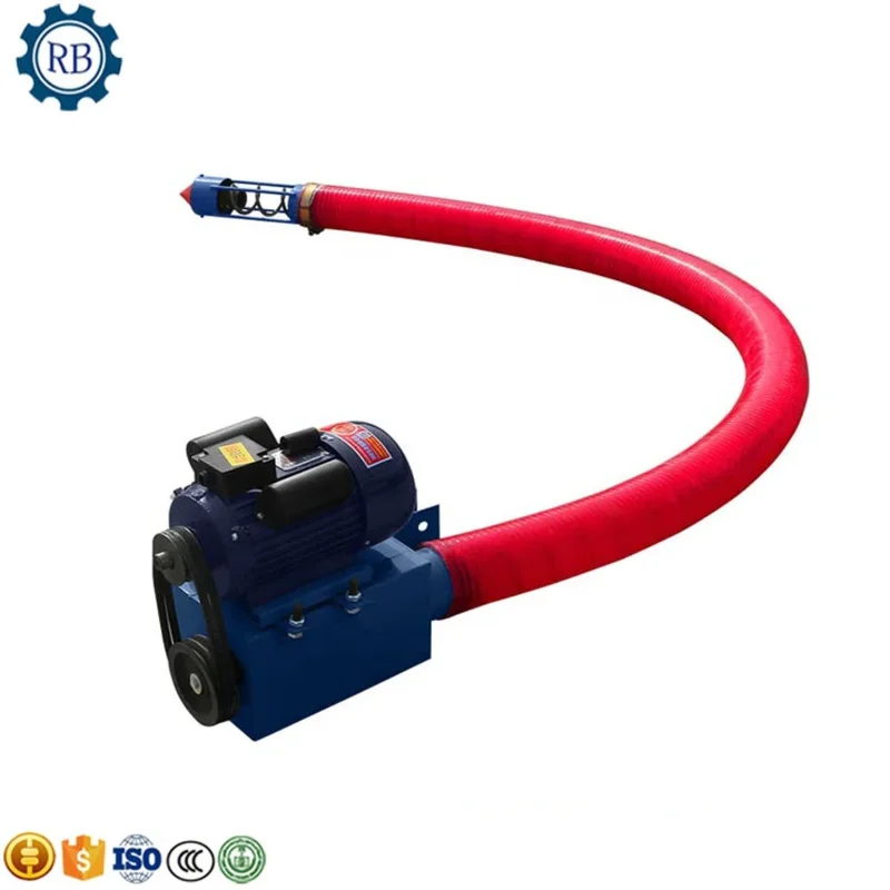 

good wear resistance flexible screw conveyor /vacuum pump feeding conveyor/pneumatic conveyor for rice wheat grain