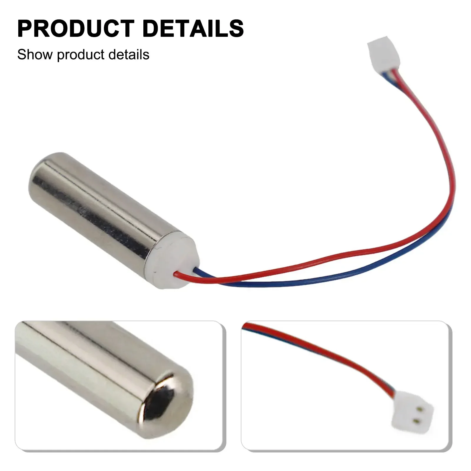 Waterdichte Trillingen Motor Dc 1.5 ~ 3.7V 3V Ni Vibrator Coreless Motor Diy Massager 18000 Rpm Nominaal snelheid Trillingen Motor Tool