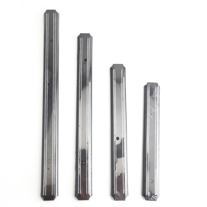 Stainless Steel Wall-Mounted Knife Magnetic Strong Powerful Holder Kitchen/Bar Secure Rack Reliable Knife Storage Magnetism