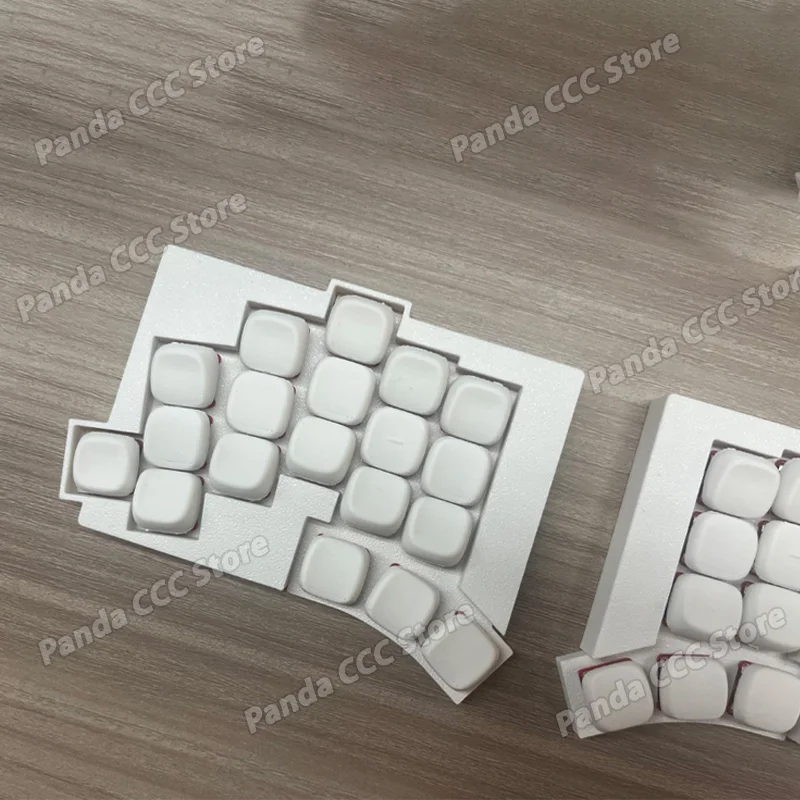 TOTEM Split Keyboard Wireless Hot Swap Support ZMK 38Keys 150mah Battery TOTEM Split Keyboard PLA Customize PC Gamer Accessories