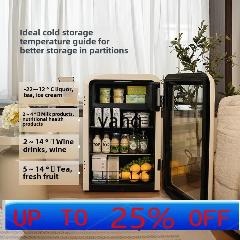 

Lhh home living room office small retro freezer high value