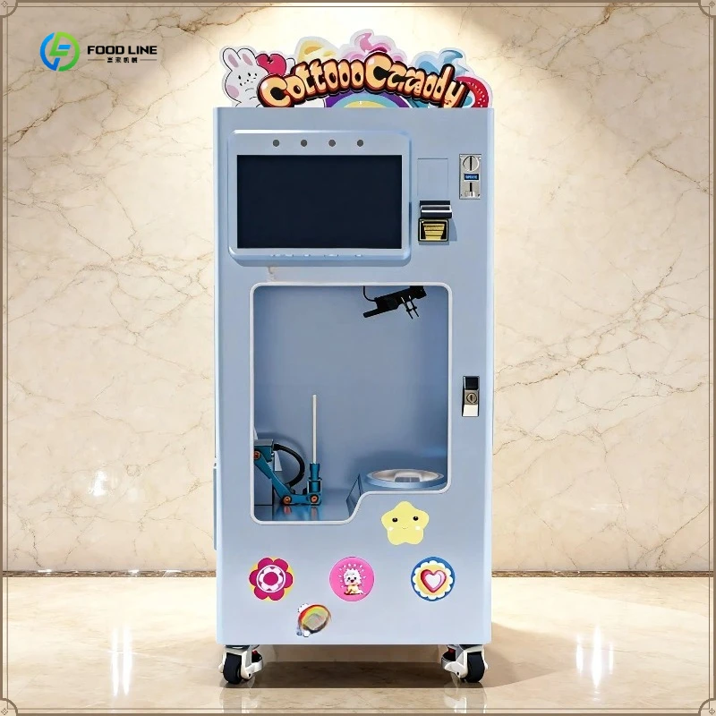 High Quality Cotton Candy Vending Machine with Advanced Touch Control Technology FL Customized