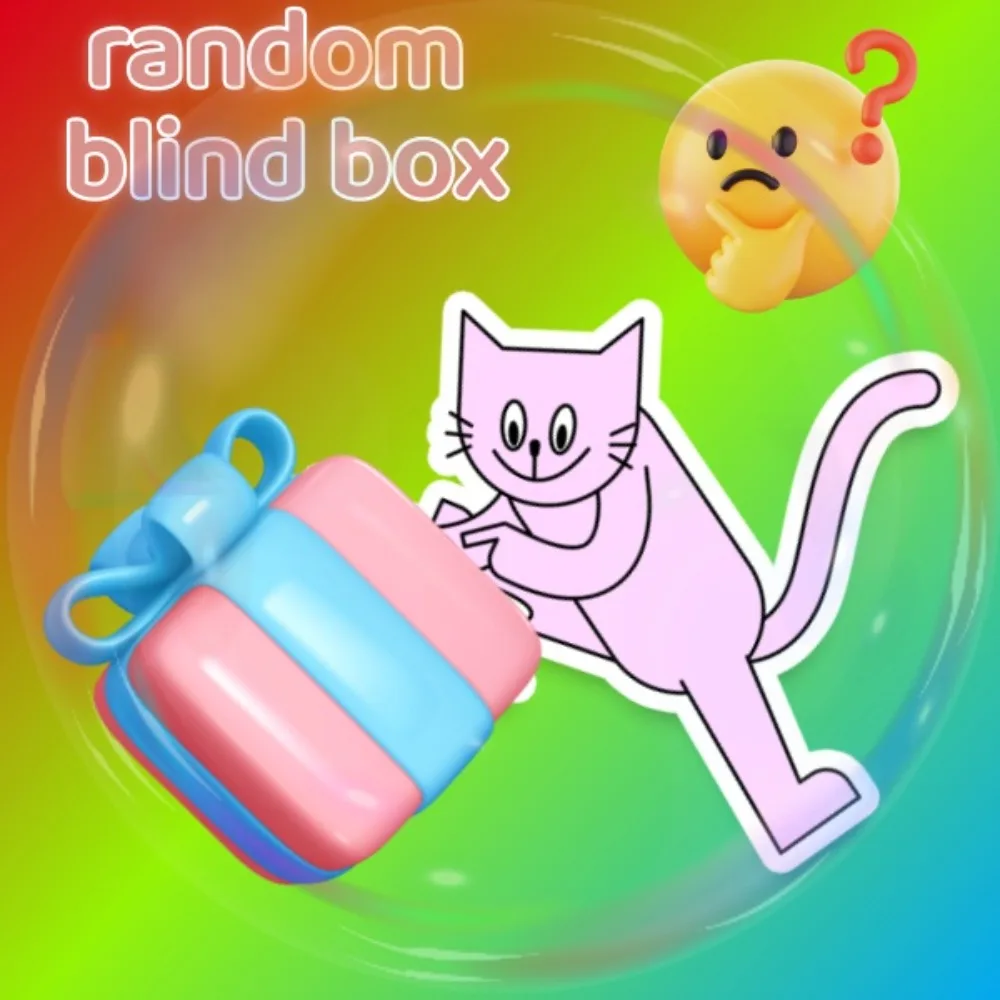 

Тайная глухая коробка, виниловая фигурка, брелок, милая мультяшная коллекционная игрушка, случайный подарок-сюрприз для детей, день рождения, праздник