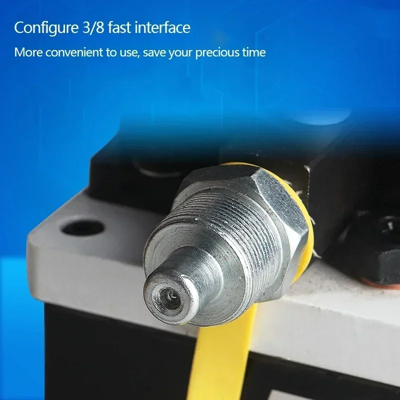 QQ-700 مضخة هيدروليكية كهربائية محمولة صغيرة جدًا مضخة كهربائية مضخة ضغط الزيت الهيدروليكي 70mpa 220 فولت/1200 وات #2