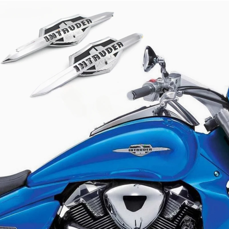 Motorrad 3D Emblem Abzeichen Kraftstoff Tank Aufkleber Pad ABS Kunststoff Schutz Aufkleber für Suzuki Intruder VL 400 800 1500 LC1500 Volusia