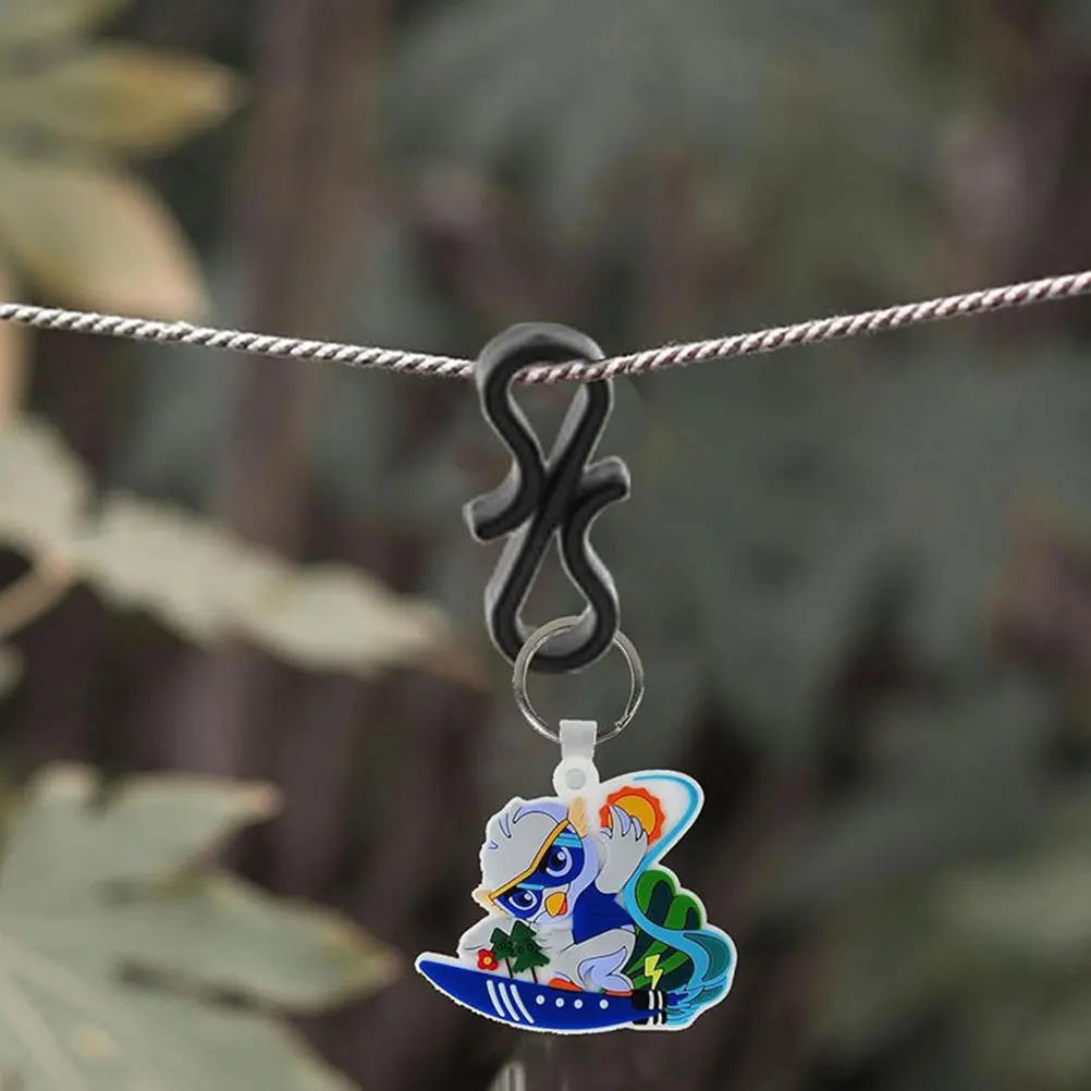 

50pcs Plastic Light Clips Outdoor String Hanger Clips For Christmas Decoration Gutter Hooks Holiday Fairy Led Rope