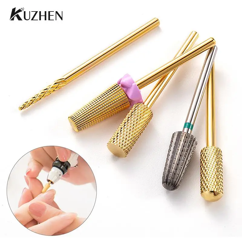 

Tungsten steel Nail Drill Bit For Manicure Machine Electric Bits Mill Cutter Manicure Drill Bits Sanding Heads Tools Accessories