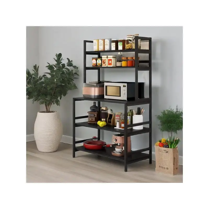 Heavy Duty Adjustable Storage Rack with 5 Shelves for Home and Garage Organization