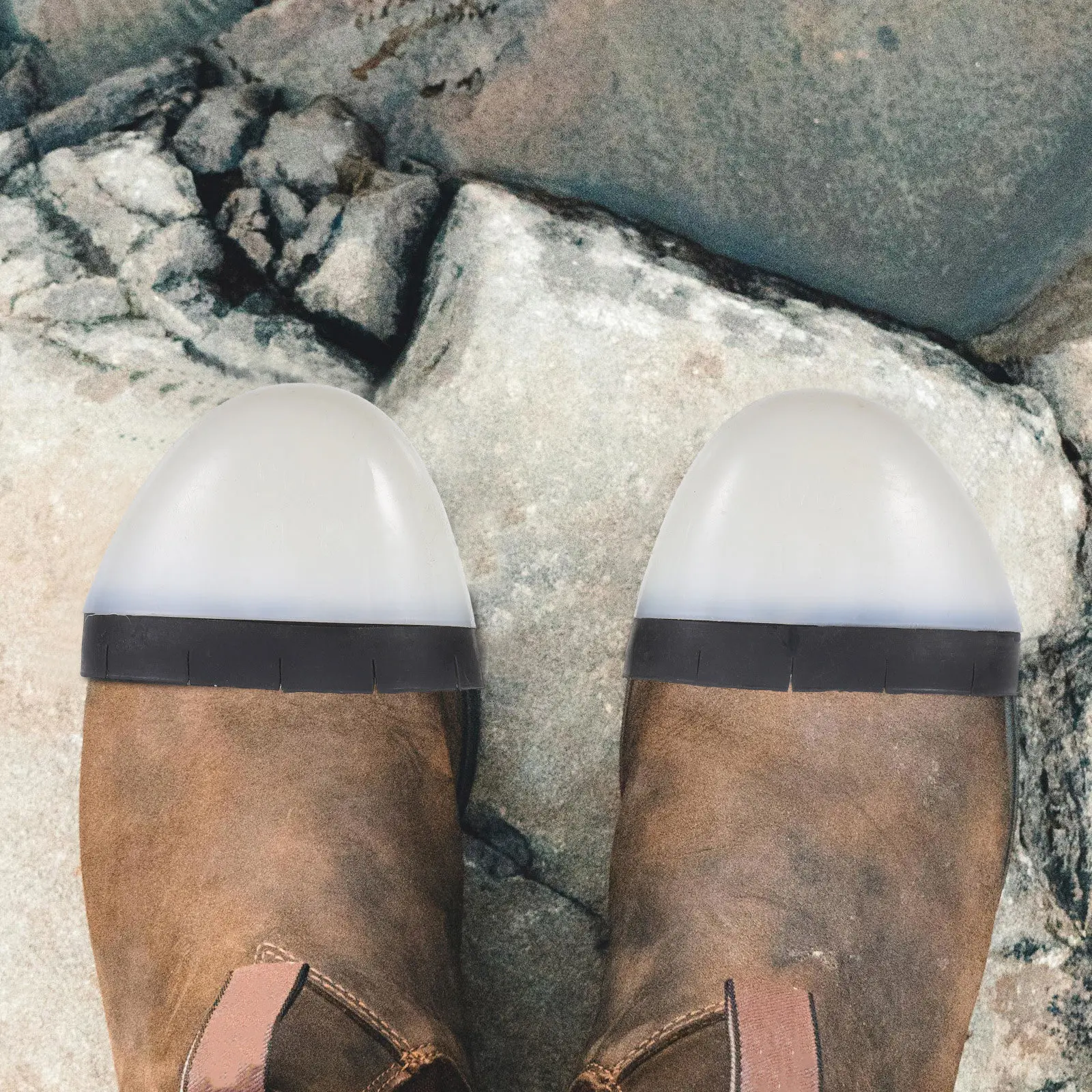 4Pcs Work Safety Toe Caps Size - Leatherwork Accessories 评论和价格