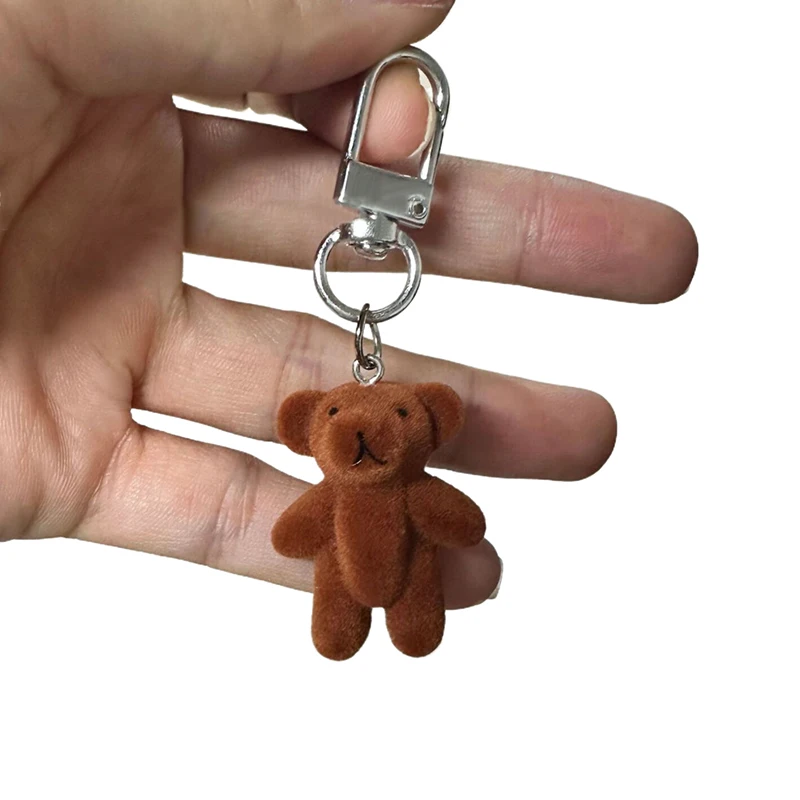 JOSilver Metal Coussins Phone Pendant, Flocage Bear Key, Sauna Phone Case Charm, Bag Decor, Car Key Ring