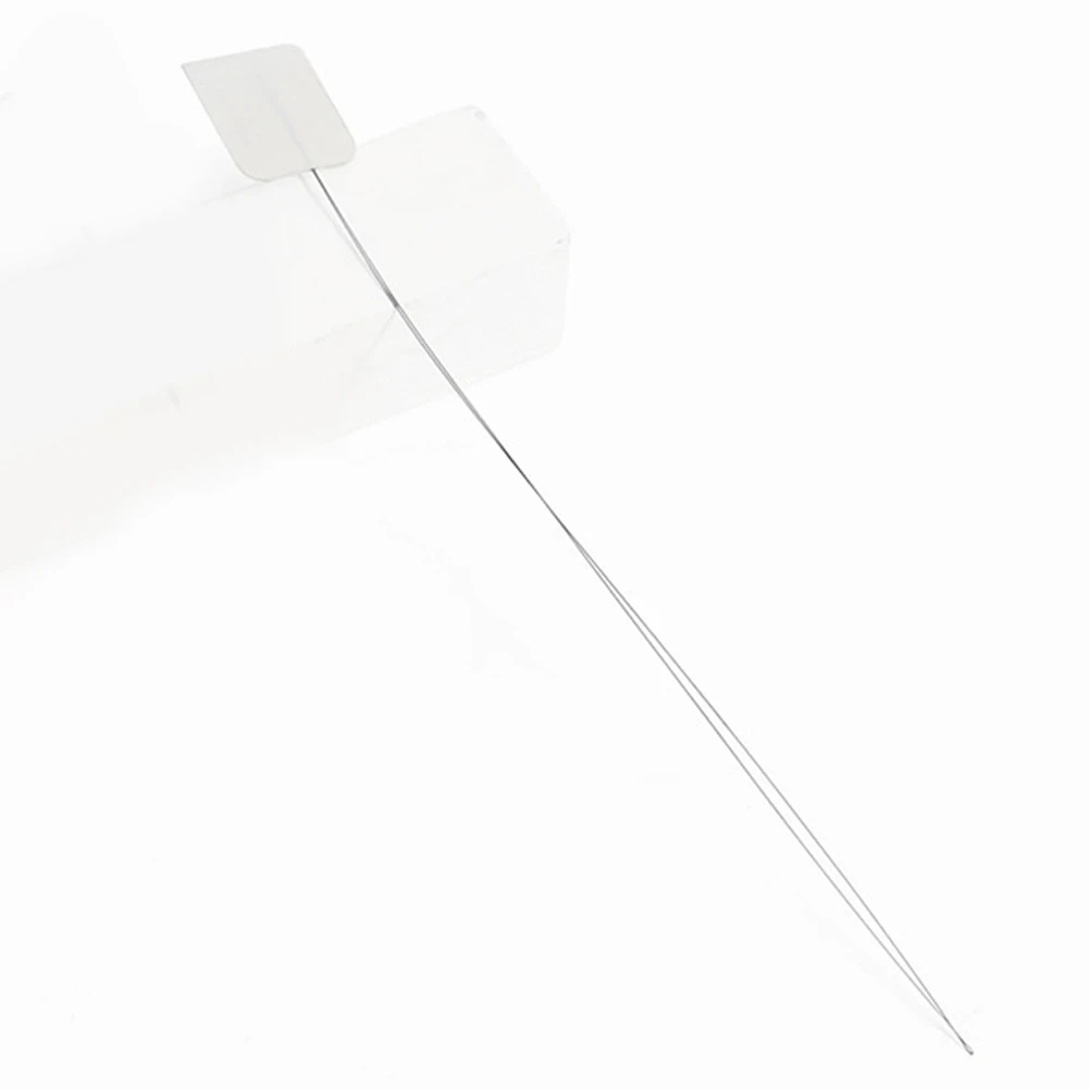 

10 Pcs Needle Threaders for Sewing Machines Beading Diy Tool Wire Guide Hand Punch White Plastic