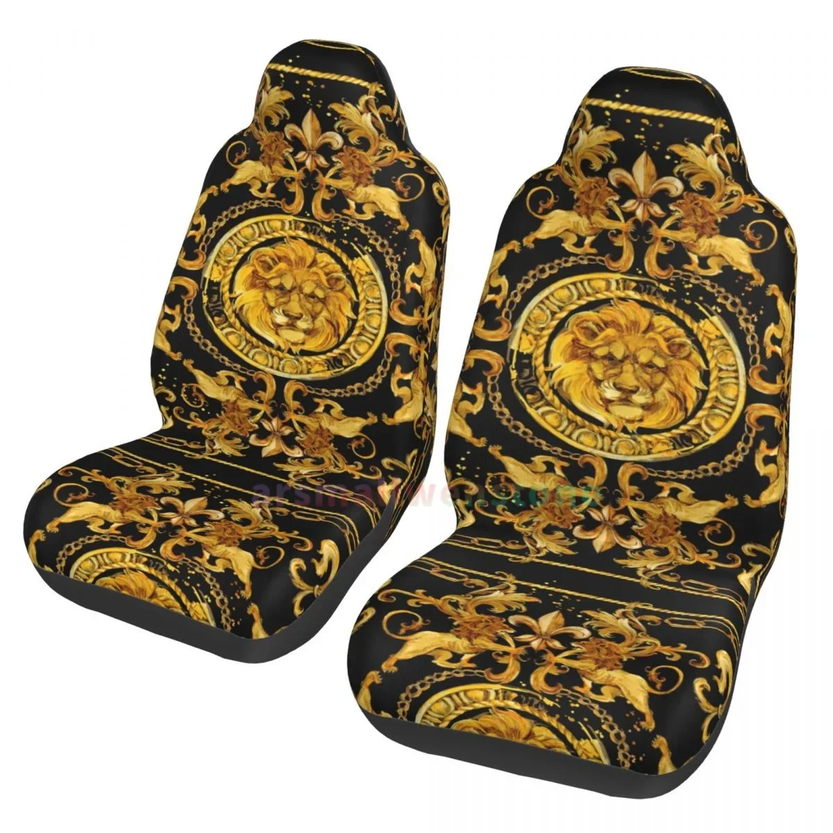 

Gold Lion-funda protectora para asiento lantero coche, cubierta protectora antiincrustante, accesorios bonitos para coche,