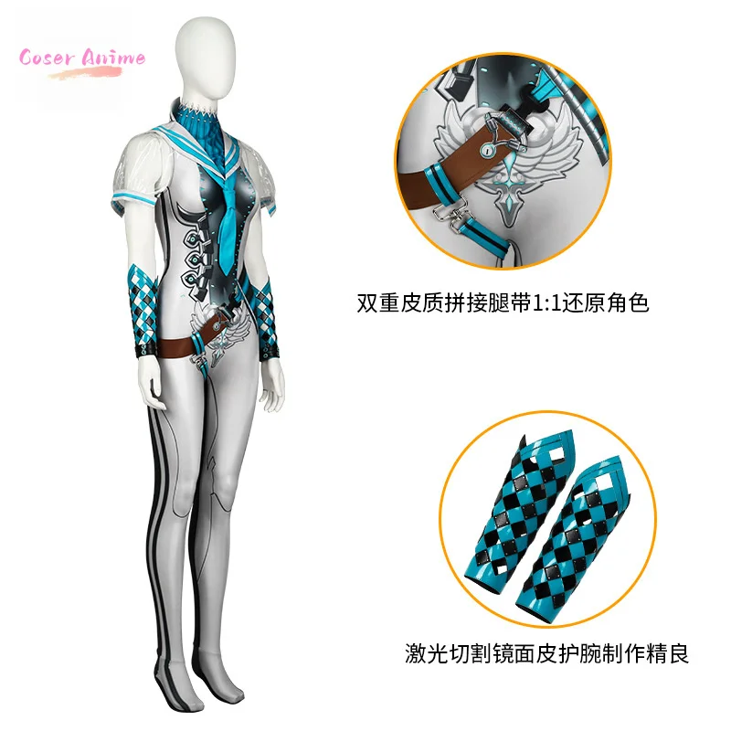 ゲームステラブレードイブコスプレ衣装制服ハロウィンカーニバルパーティークリスマス演じる役割服服