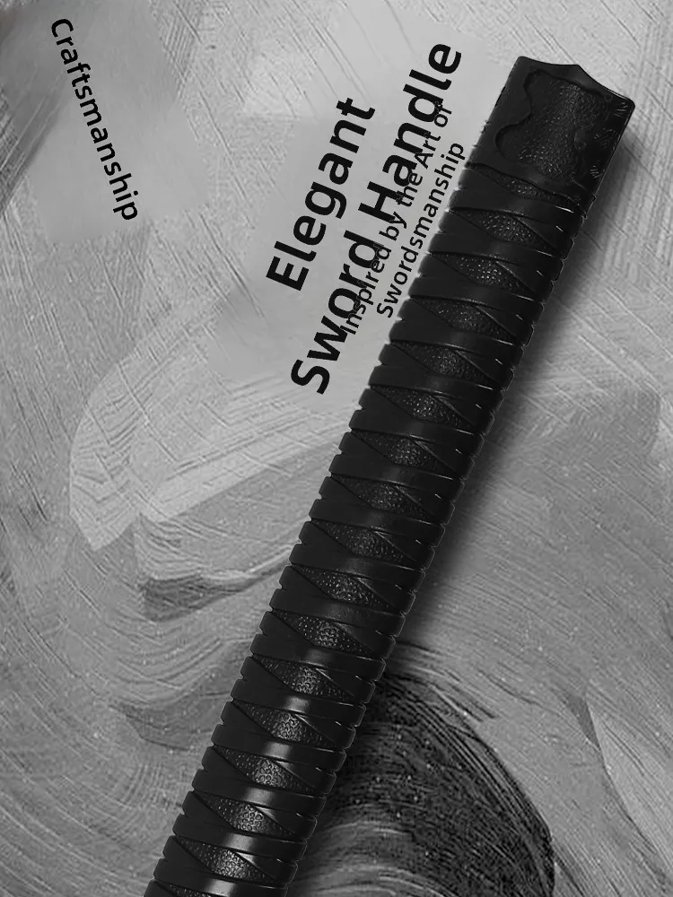 Thickened Long Handle Rain Umbrella Men's Second Hand Sword Handle Large Size Reinforced Student Automatic Umbrella