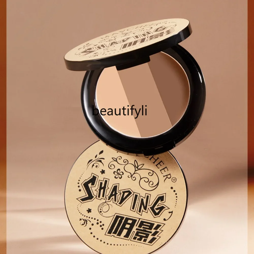 

yj Three-Color Repair Powder Plate Matte Shadow Nose Side Shadow Integrated Plate Facial Natural Three-Dimensional