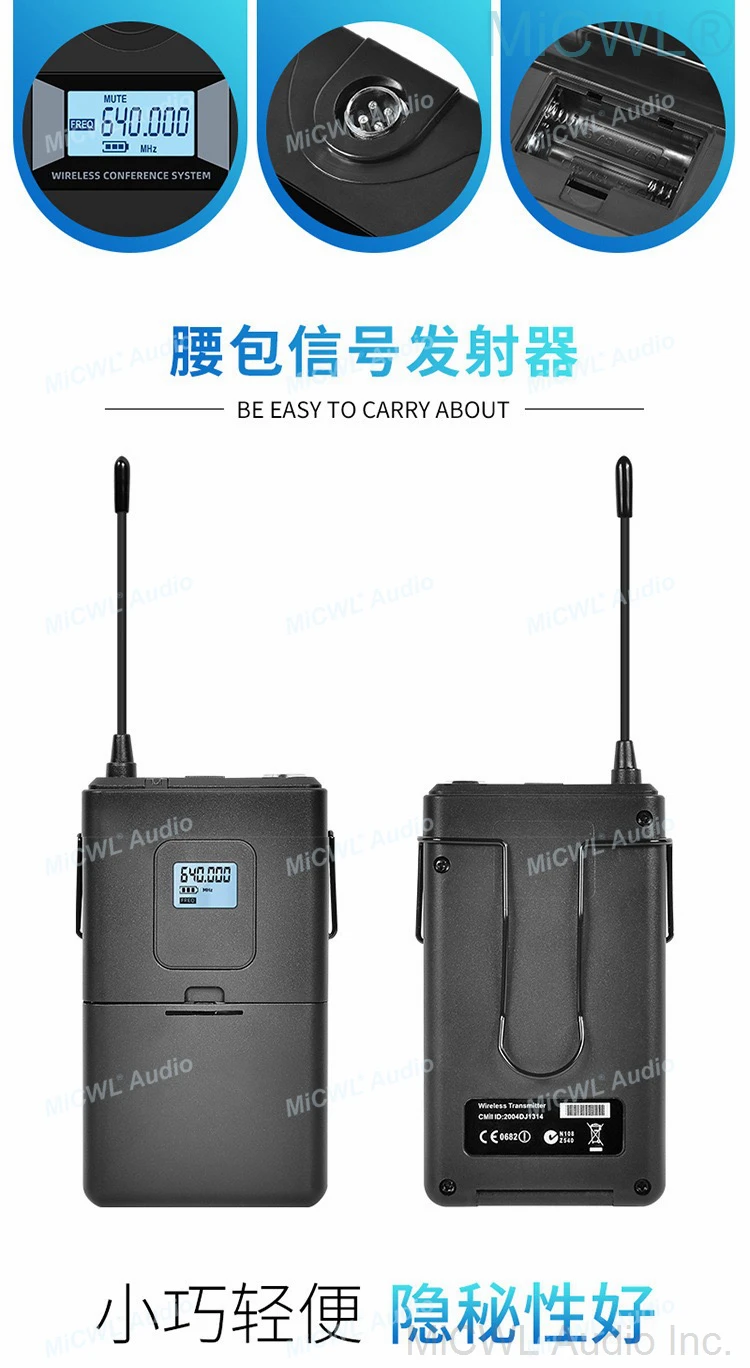 DG8000 سماعة رأس لاسلكية 8 كاريوكي سينغ سونغ ميكروفون نظام UHF تردد قابل للتعديل