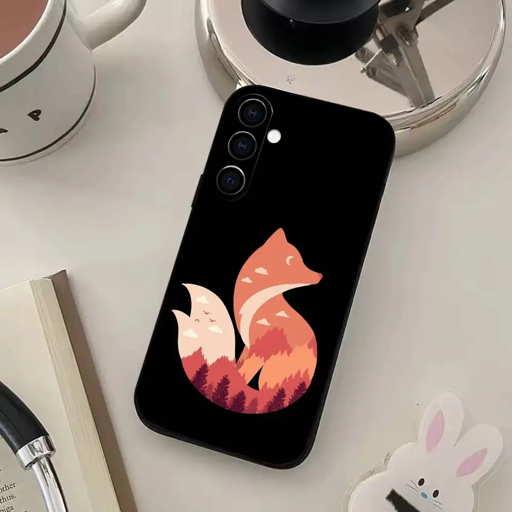 ซันนี่ฟ็อกซ์เคสโทรศัพท์ซิลิโคนนุ่มสำหรับซัมซุงกาแล็คซี่ A73,A72,A71,A70,A53,A52,A51