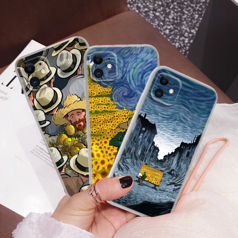 Kiss Gustav Klimt Van Gogh Soft Case for Infinix Hot 20 20I 10i 10 11 11S NFC 9 Play Note 7 8 8I Zero X NEO