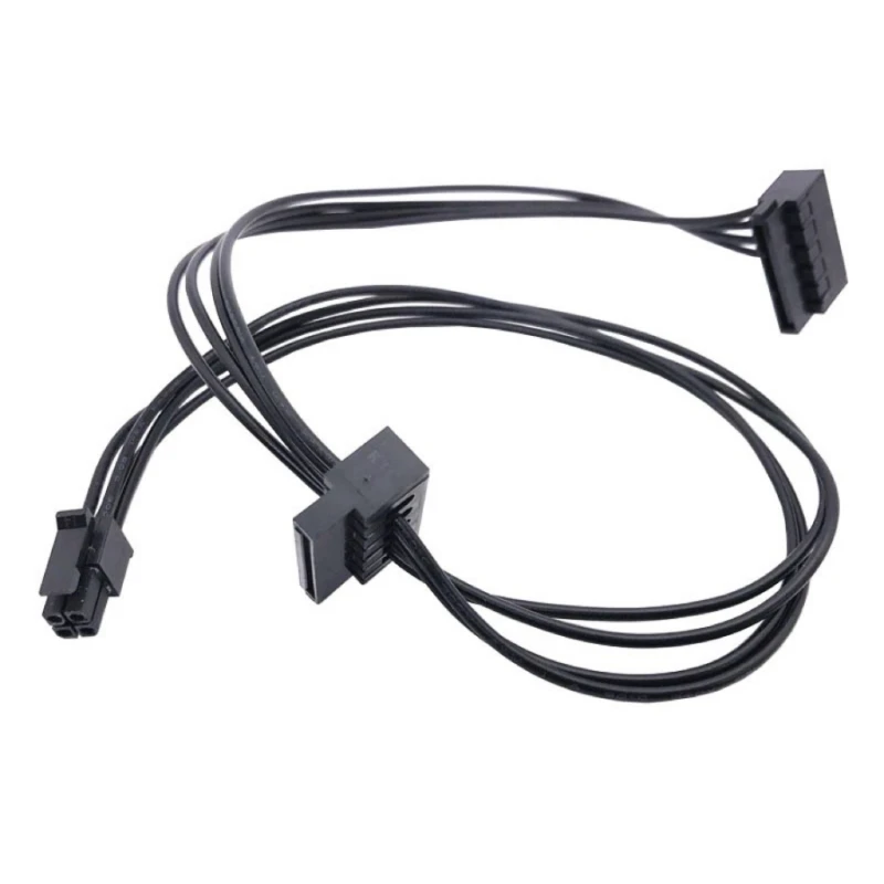 

1PCS Mini 4Pin to SATA power cord 1 to 1/2/3 mainboard mini small port 4P to serial port SSD hard drive