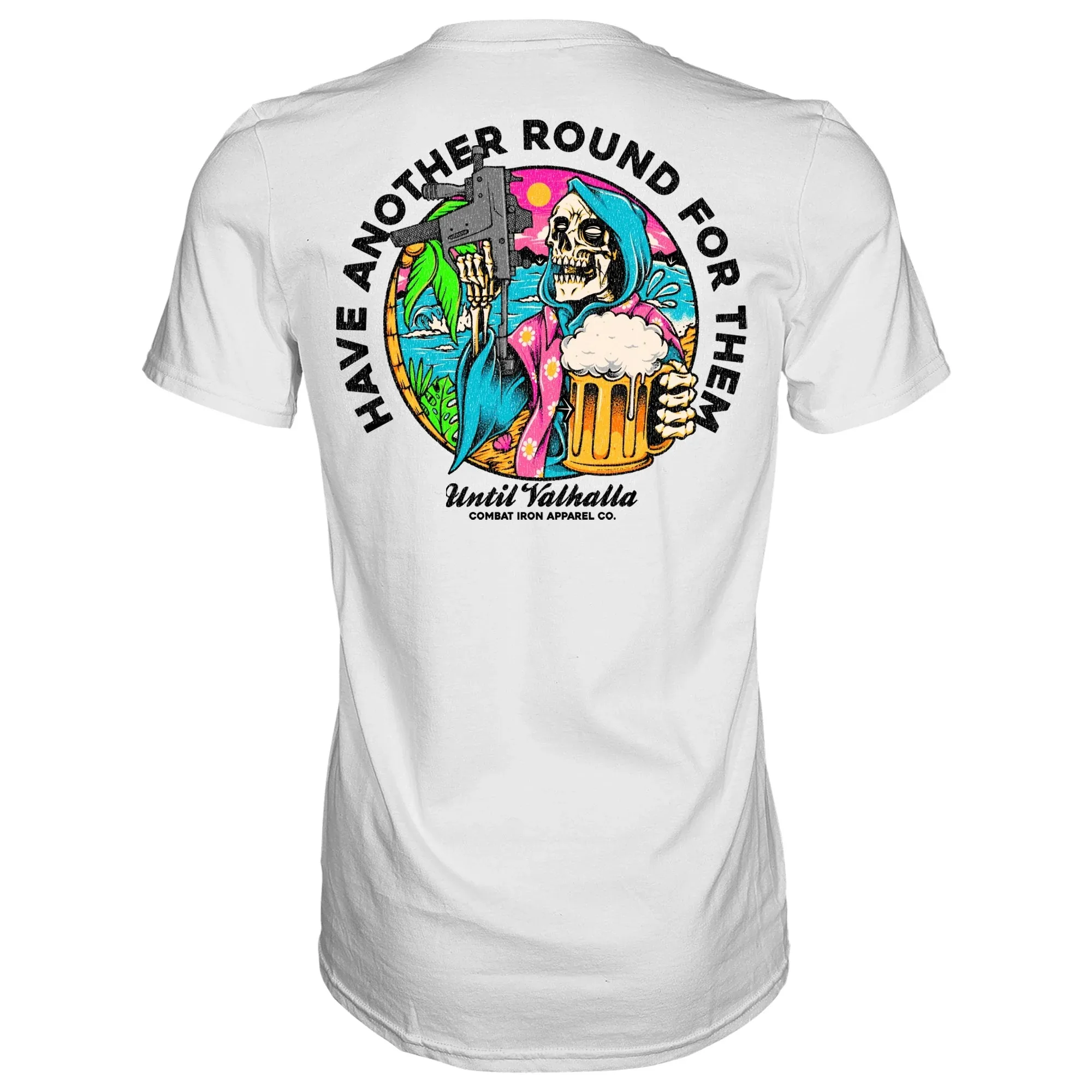 Мужская футболка Have Another Round for Them - Until Valhalla, элитная роскошная футболка для мужчин и женщин, топ Y2k, лето 2023 г.
