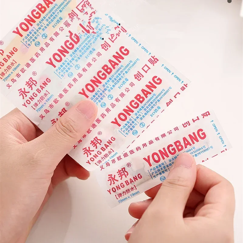 100ชิ้น/เซ็ตการ์ตูน Band Aid กันน้ำบาดแผล Dreesing Sticking Plaster ชุดปฐมพยาบาลผิว Patch กาวผ้าพันแผล