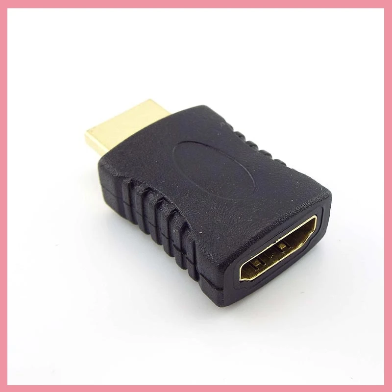 HDMI Male to HDMI-compatible Female HDMI-compatible Connector Gold Plated Full Adapter Converter for HDTV 1pcs 2pcs 5pcs B6