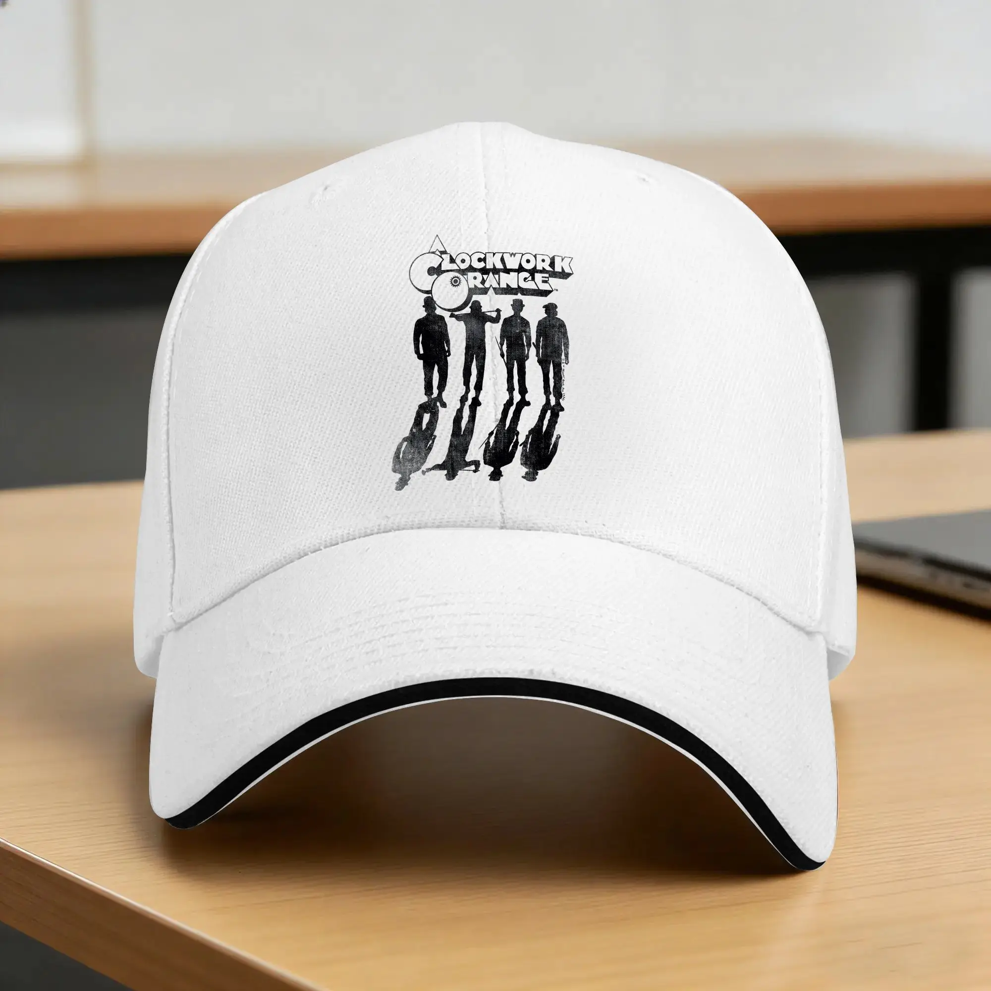 A Clockwork Orange Baseball Cap  Kpop Rock Sun-Proof Trucker Hat Unisex-Teens Casual Design Baseball Caps