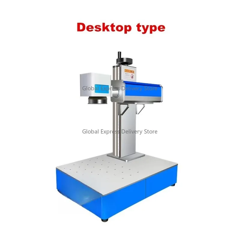 Disassembled Desktop Mini Fiber Laser Marking Machine (50W) – For Metal, PVC Plastic, Stainless Steel & Cartoon Engraving