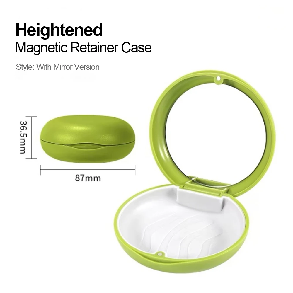 20pcs Dental Box Heightened Version Plastic Orthodontic Aligner Retainer Case Multi-Purpose Oral Hygiene Invisible Storage
