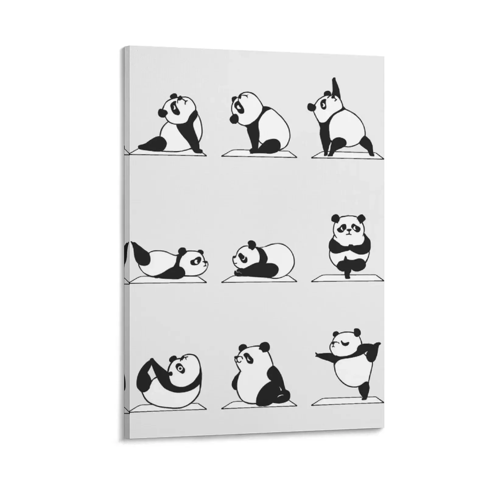 

Panda Yoga Canvas Painting Decoration wall Paintings Picture on the wall