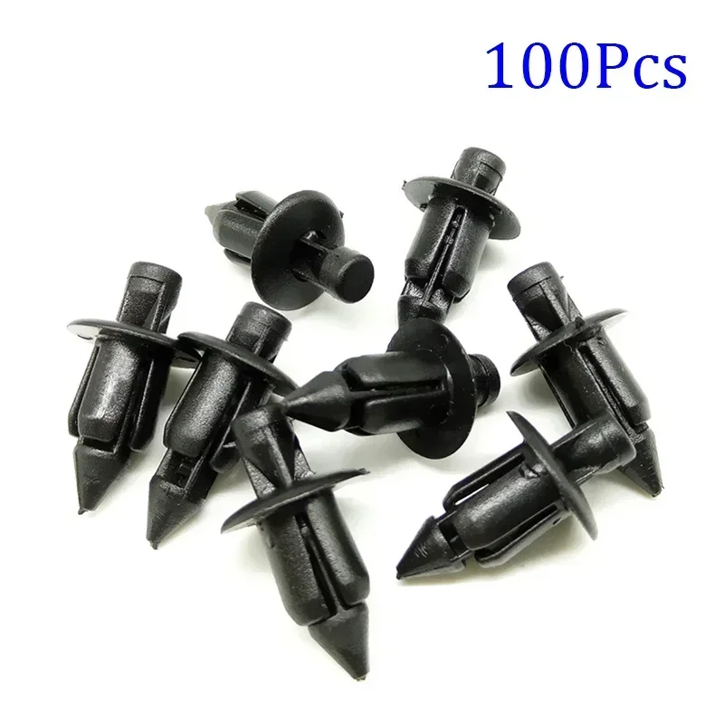 

100pcs/1set Plastic Fairing Rivet Setting Panel Fastener Clips For Honda Easy Installation Brand New High Quality Practical