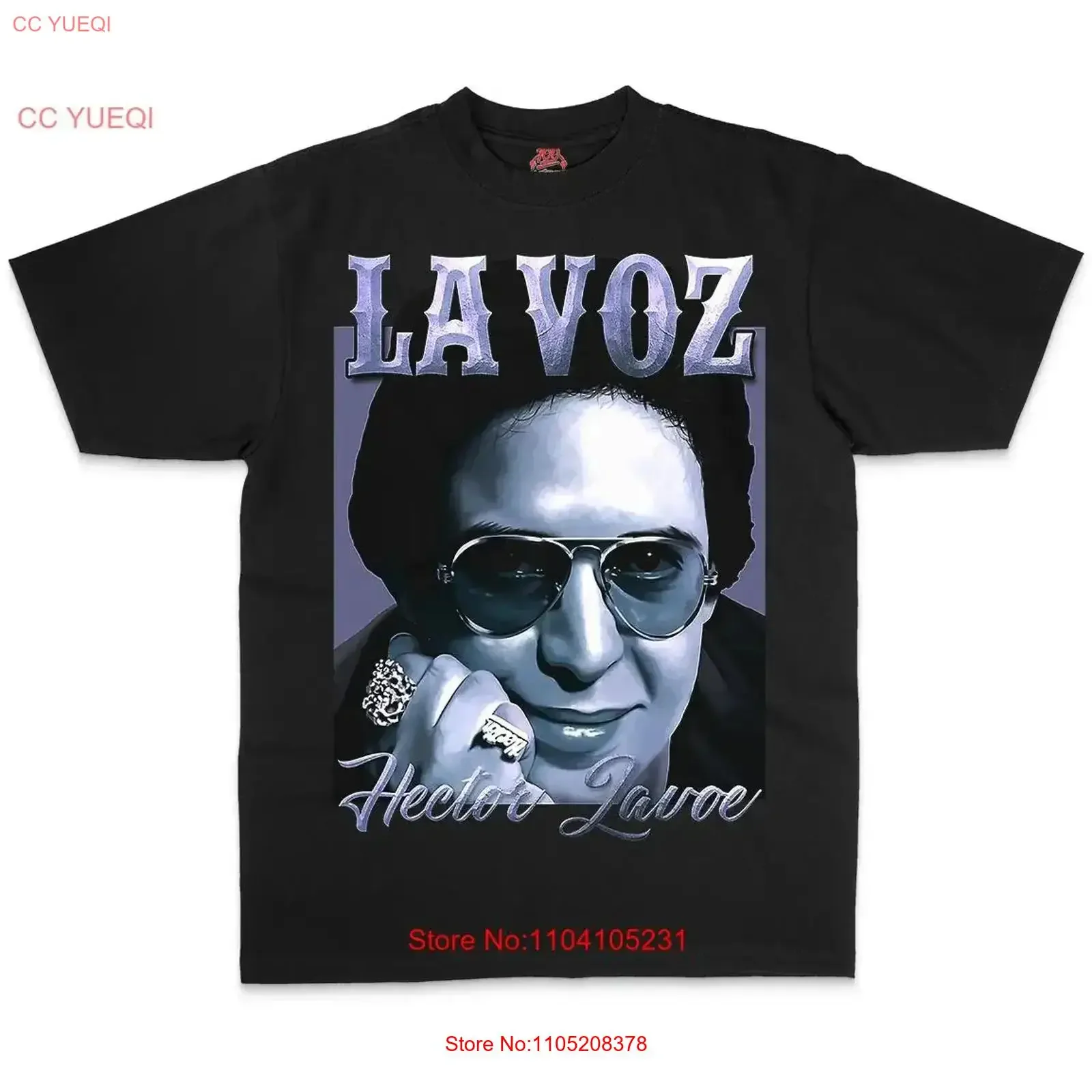 hector lavoe T Shirt vintage Washed Casual homme designer clothes Slightly graphic Breathable Stylish Versatile Comfortable