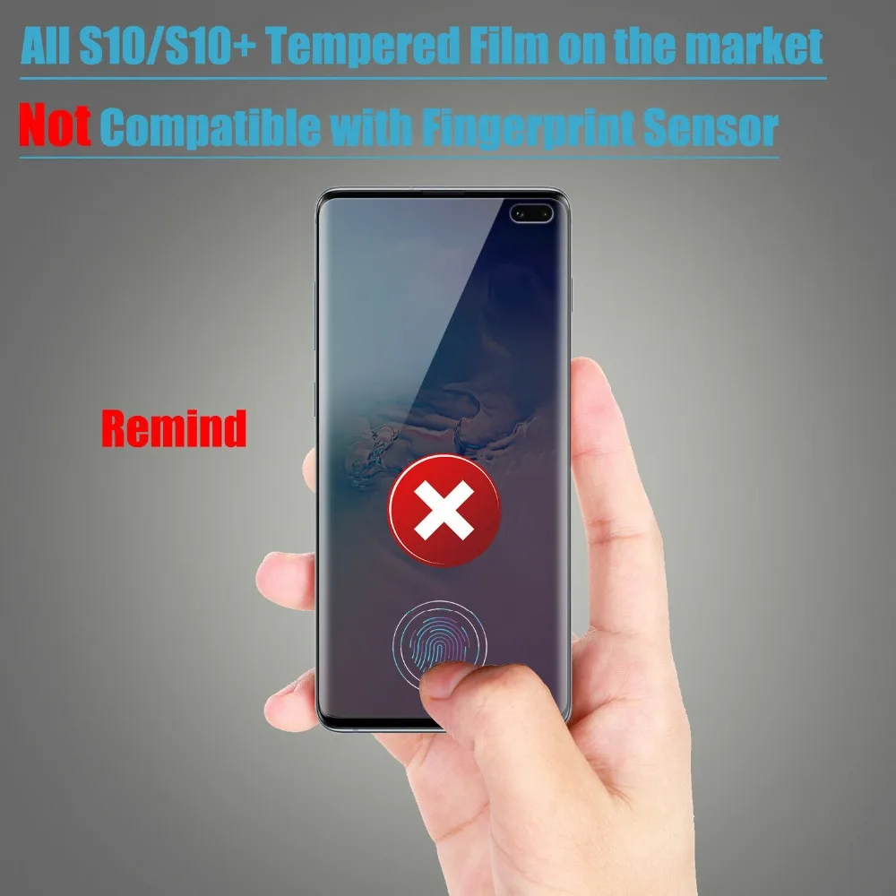 3D Privacy Full Tempered Glass For Samsung Galaxy S8 S9 S10 Note 8 9 10 Plus Lite S10e Anti Spy Peep Screen Protector