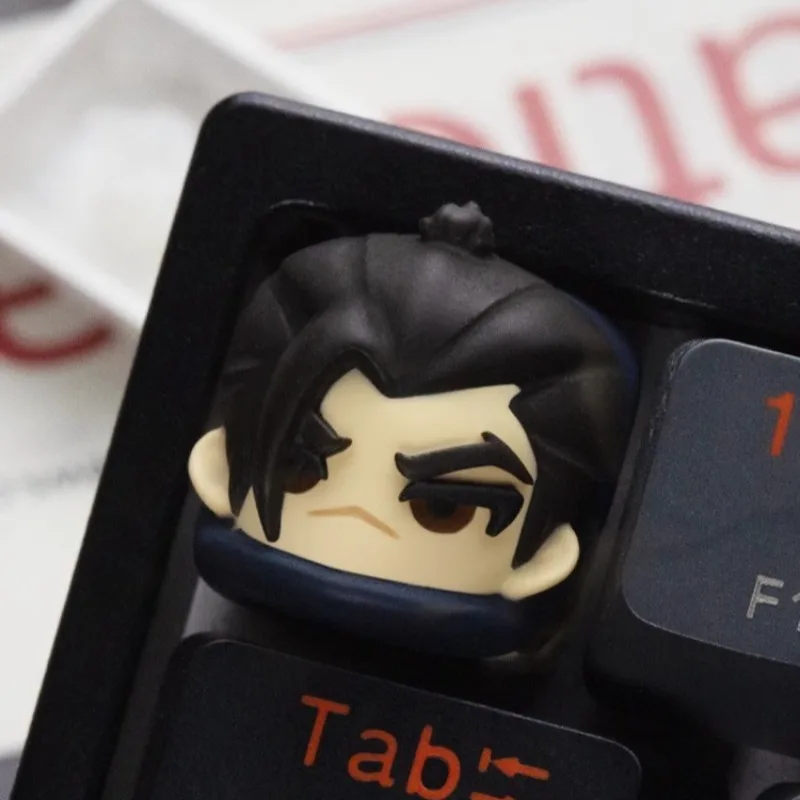 

Cute Anime Keycap 3D Resin Creative Personalized Custom Keycap for MX Cross Switch Gaming Mechanical Keyboard Accessories Gifts