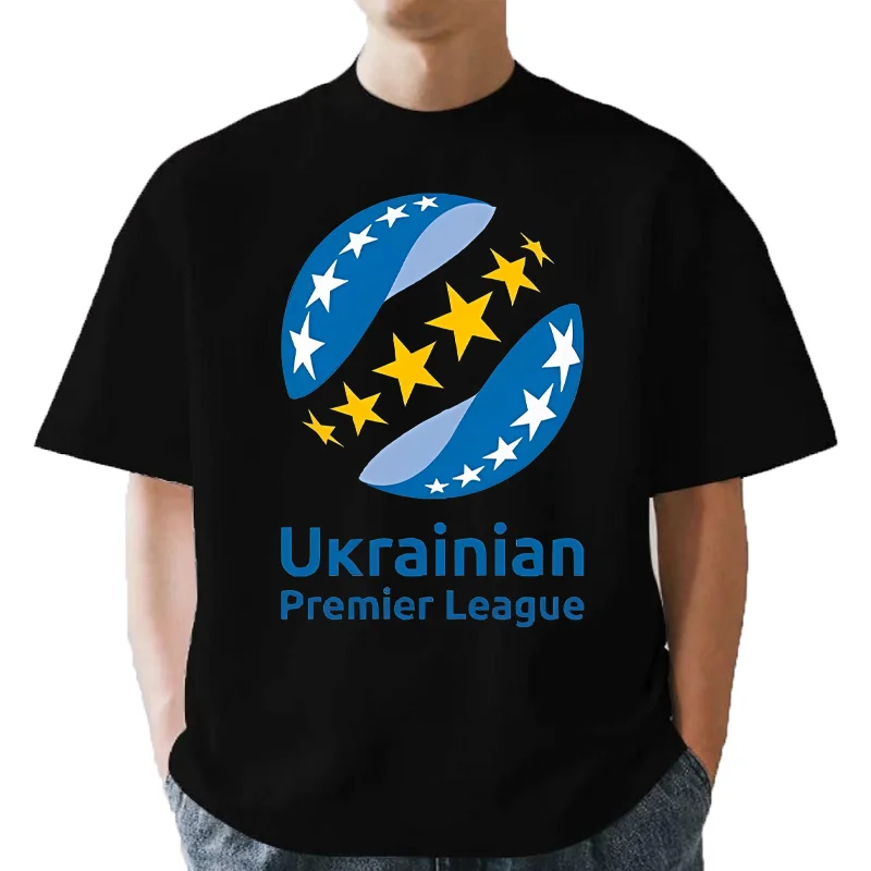 Ukraine Cotton 100% Summer Premium Short Sleeve T-Shirt Streetwear Oversized for Ladies Men Women's Clothing