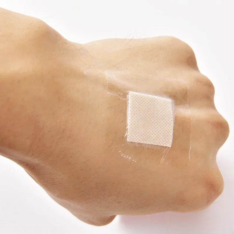 

Adhesive Band Aid Waterproof Skin Wound Patch for First Aid Kits Plaster, 50Pcs/Pack for Swimming Bathing