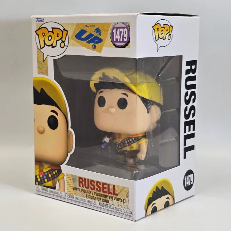 Funko Pop! Original Disney Pixar Up Russell #1479 Vinyl Figure - Movie Collectible Desktop Ornament Toy Gift in Stock - view 2