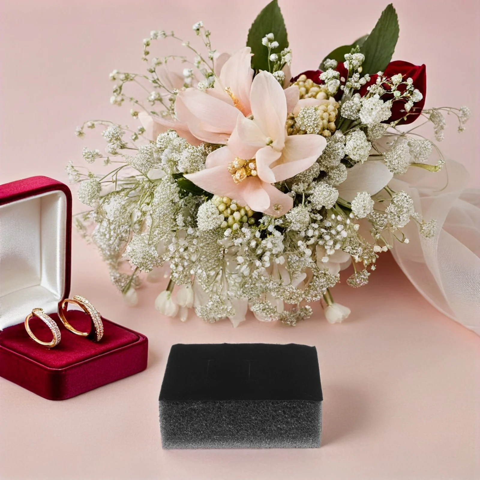 

20Pcs Jewelry Box Sponge Inserts Soft Padded Lining Ring Cushion Earring Storage Organizer Foam Liners Display Pads