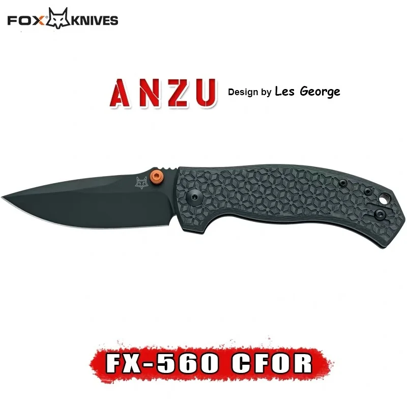 

FX560-Anzu - Compact and portable folding knife, with an aluminum handle and a camping backpack-style sharp fruit knife