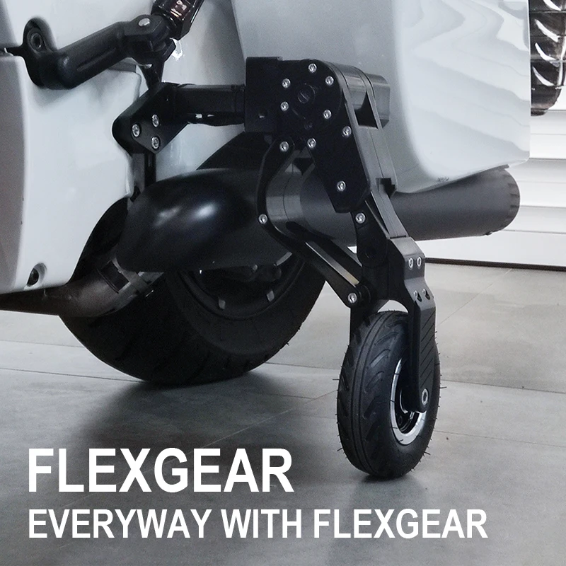 Bequemes Motorrad-Fahrwerk, passend für HD Touring K1600 GTL, zusätzliche Parkhalterung, Ständer, Stabilisator, Seitenräder