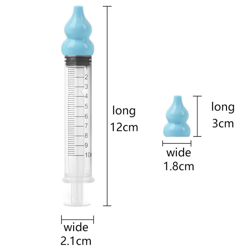 10ML Baby Nose Cleaner Syringe Nasal Aspirator Baby Nose Washing Rhinitis Nasal Washer Irrigator For Baby Care Tools