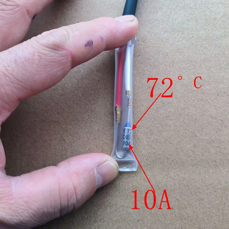 Fusível térmico Descongelar Sensor para Samsung Geladeira, Freezer substituição, descongelamento temperatura fusível, Frigorífico Acessórios, 1 Pc