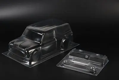 1set Mini Countryman 1:10 M car PC body shell 210mm wheelbase Transparent no painted lampshade body shell for RC CARTEN M car