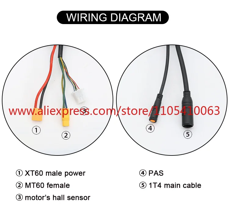 MTX Ebike Kit Throttle UKC1 Monitor 1000w 1500w 2000w 3000w Ebike Conversion Kit with Triangle Battery Optional